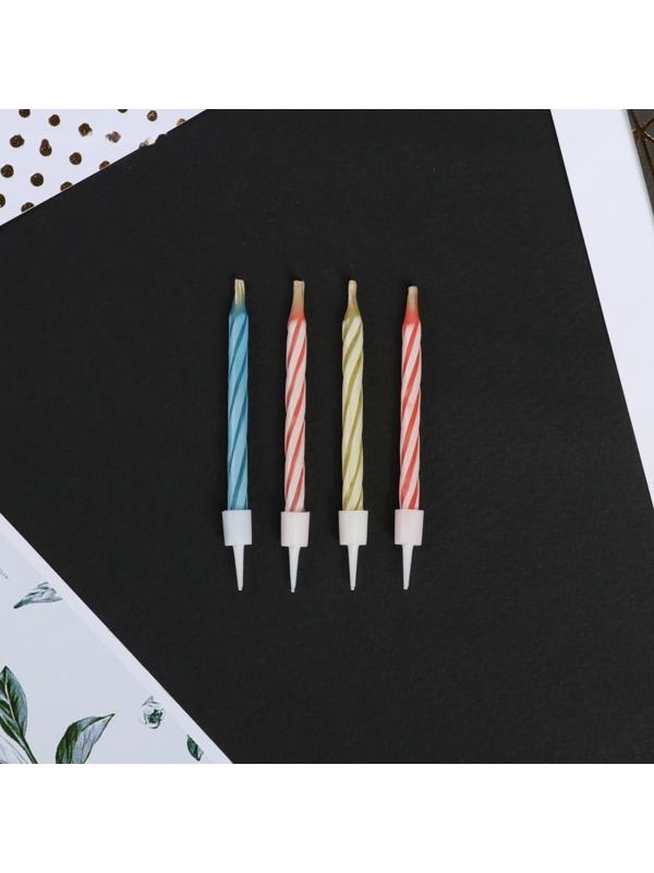 Свечи незадуваемые в торт «Магия мечты», 10 шт.