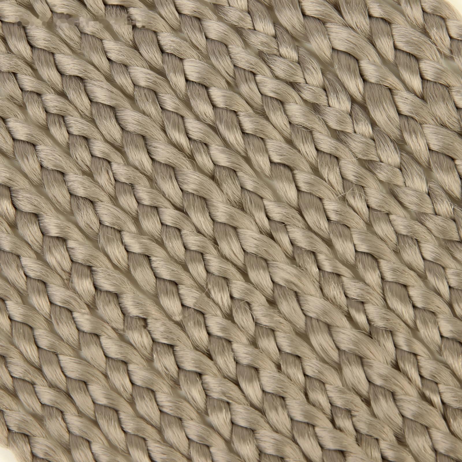 Косы для афрорезинок, 60 см, 15 прядей (CE), цвет русый(#10)