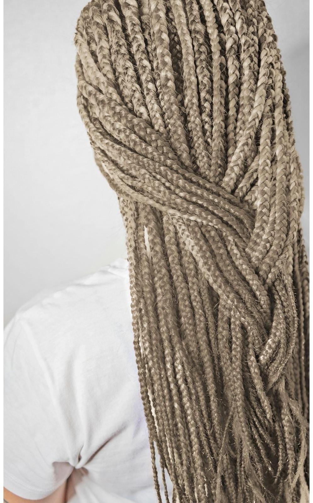 Косы для афрорезинок, 60 см, 15 прядей (CE), цвет русый(#10)