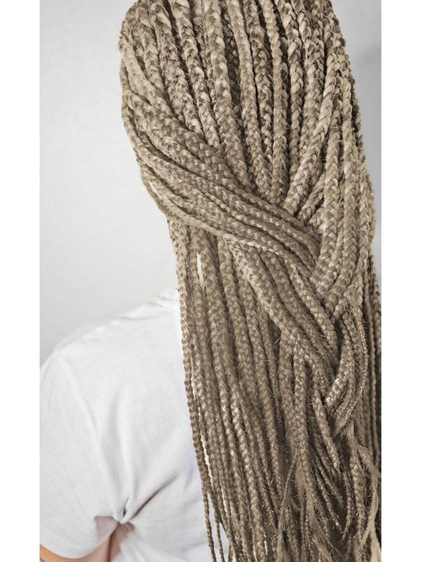 Косы для афрорезинок, 60 см, 15 прядей (CE), цвет русый(#10)