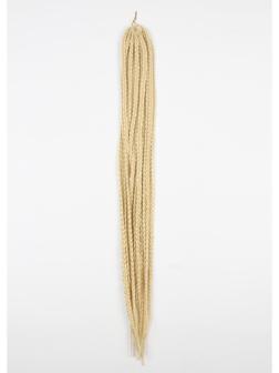 Косы для афрорезинок, 60 см, 15 прядей (CE), цвет белый(#613)