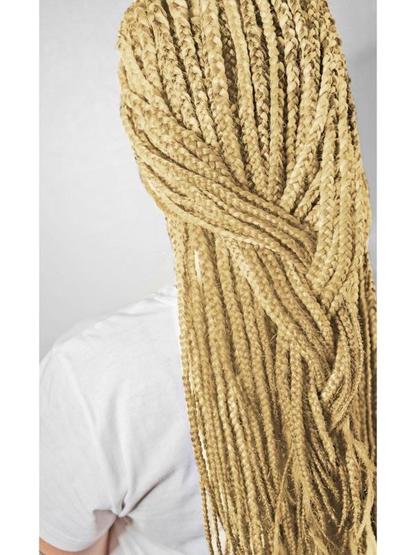 Косы для афрорезинок, 60 см, 15 прядей (CE), цвет белый(#613)