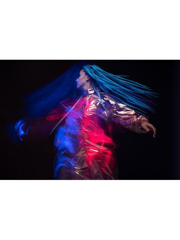 Косы для афрорезинок, 60 см, 15 прядей (CE), цвет зелёный(#F3)