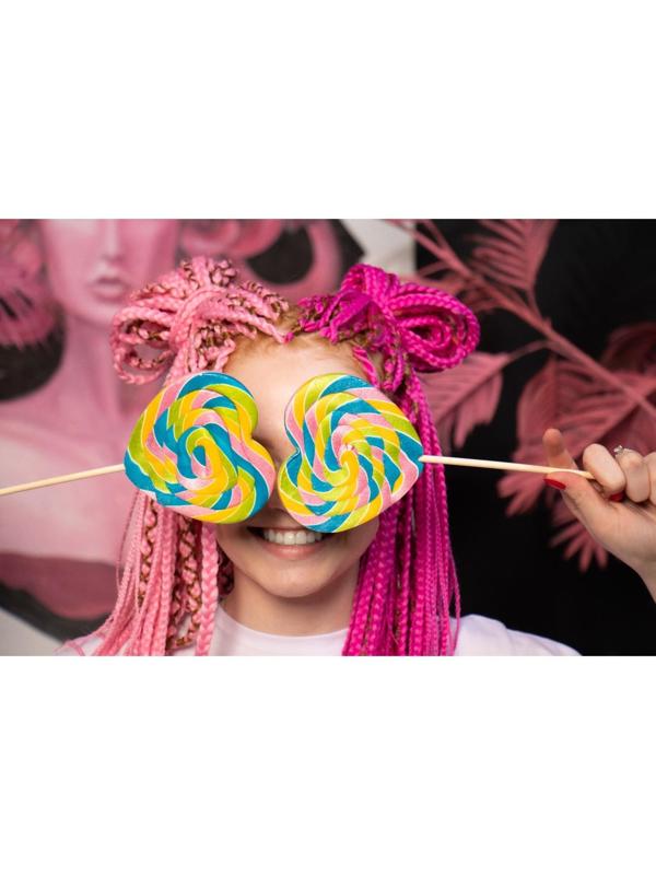 Косы для афрорезинок, 60 см, 15 прядей (CE), цвет пепельно-серый(#GRAY)