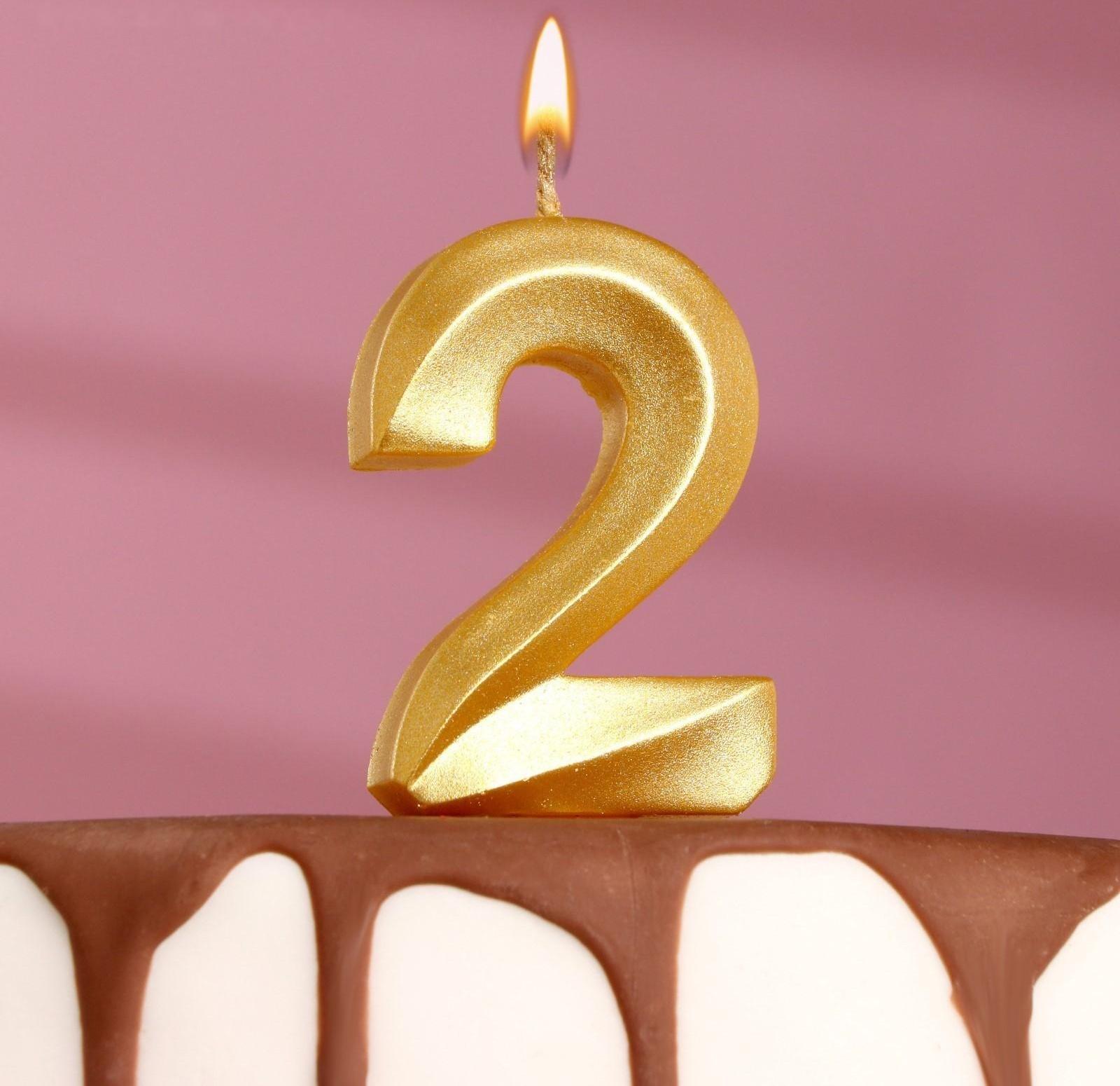 Свеча в торт 