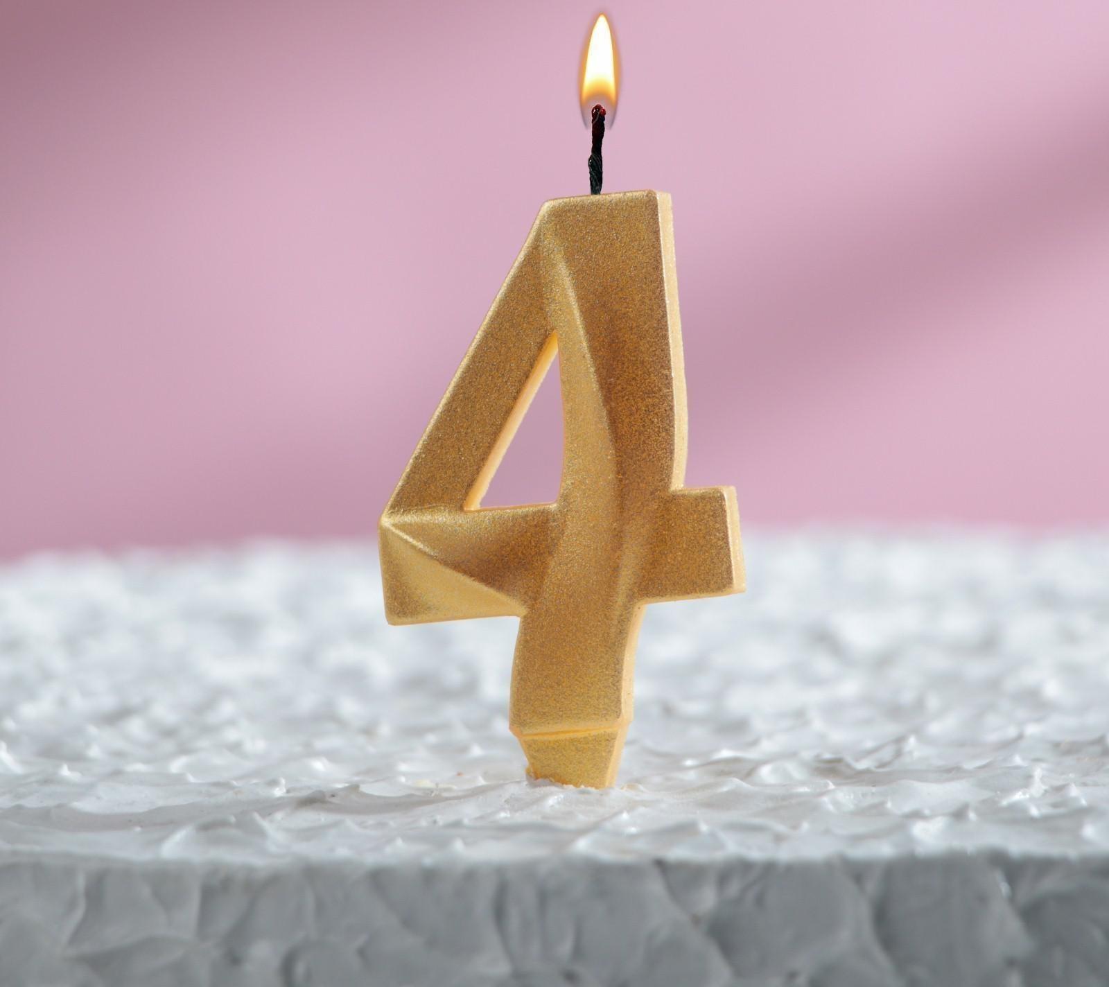 Свеча в торт 