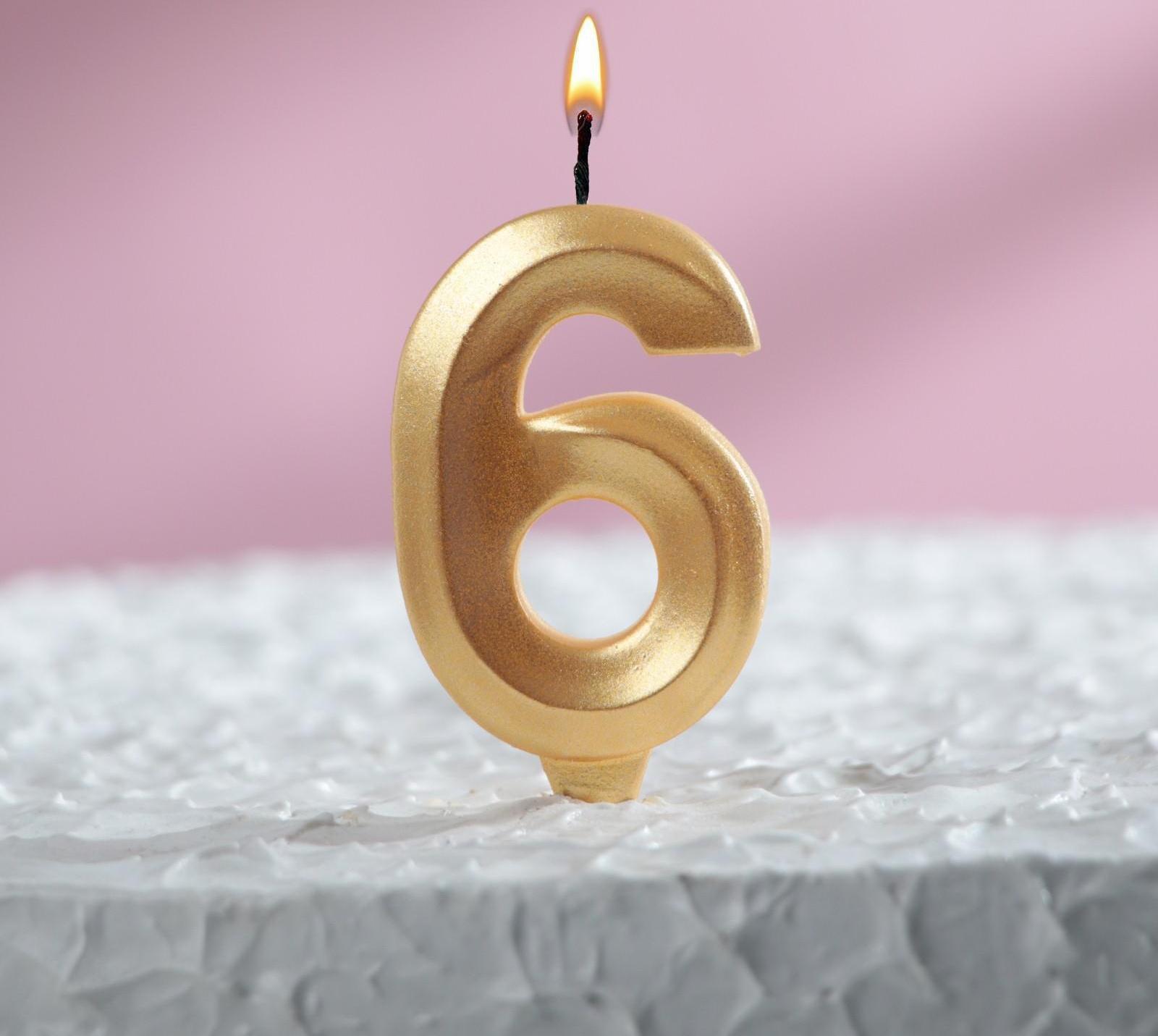 Свеча в торт 