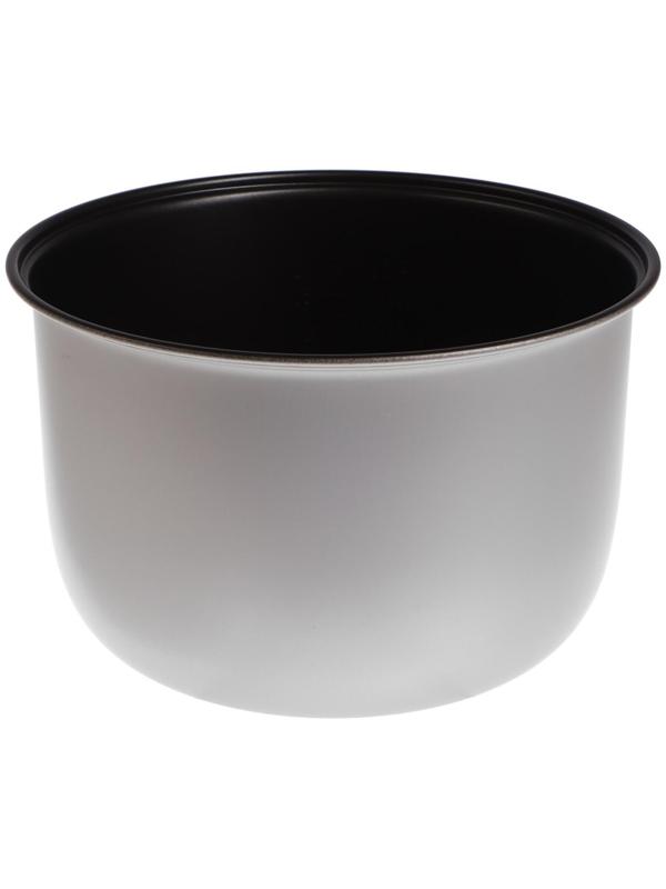 Чаша для мультиварки Luazon , универсальная, 5 л, антипригарная, серая