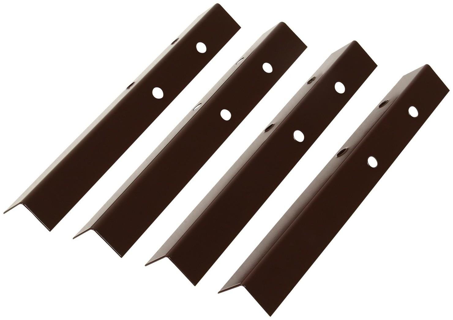 Набор ножек для грядки, 4 шт., коричневые, Greengo