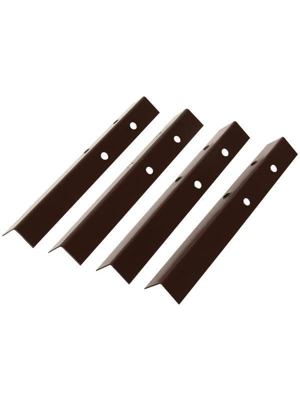 Набор ножек для грядки, 4 шт., коричневые, Greengo