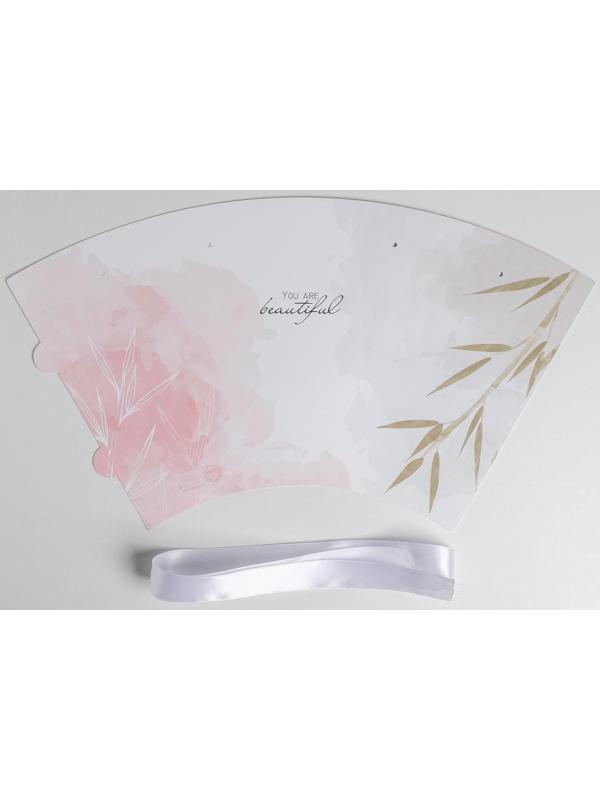 Переноска круглая на лентах «You are beautiful», 15 × 23.3 × 7.5 см, Ø 15 см