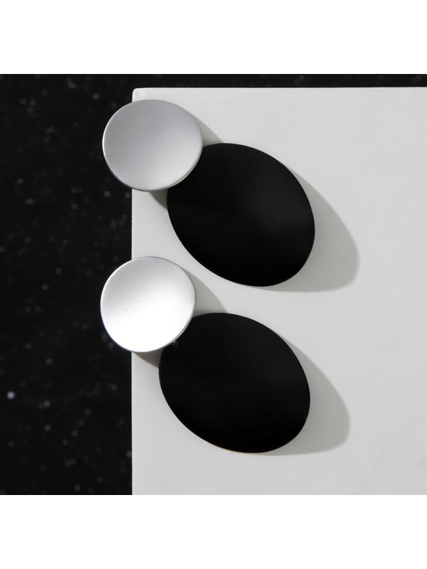 Серьги металл 