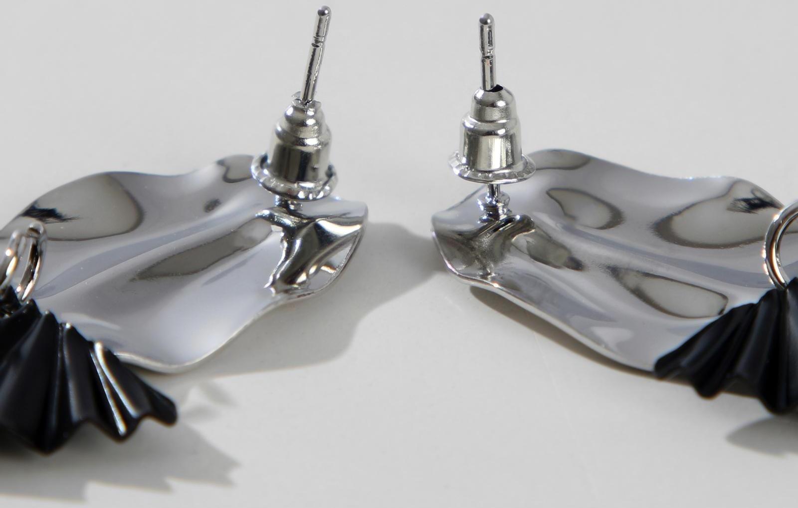 Серьги металл 