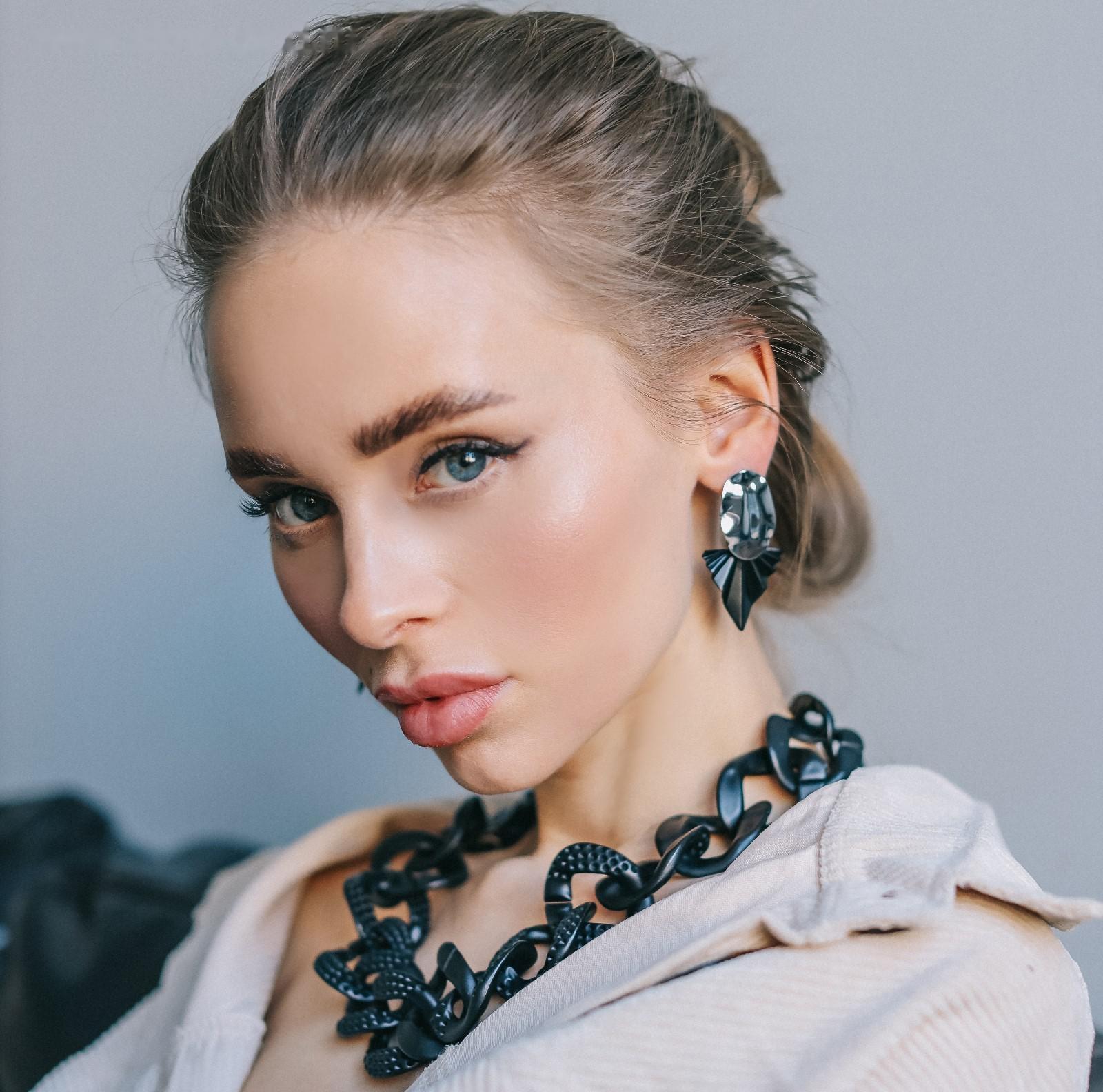 Серьги металл 