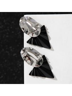 Серьги металл 