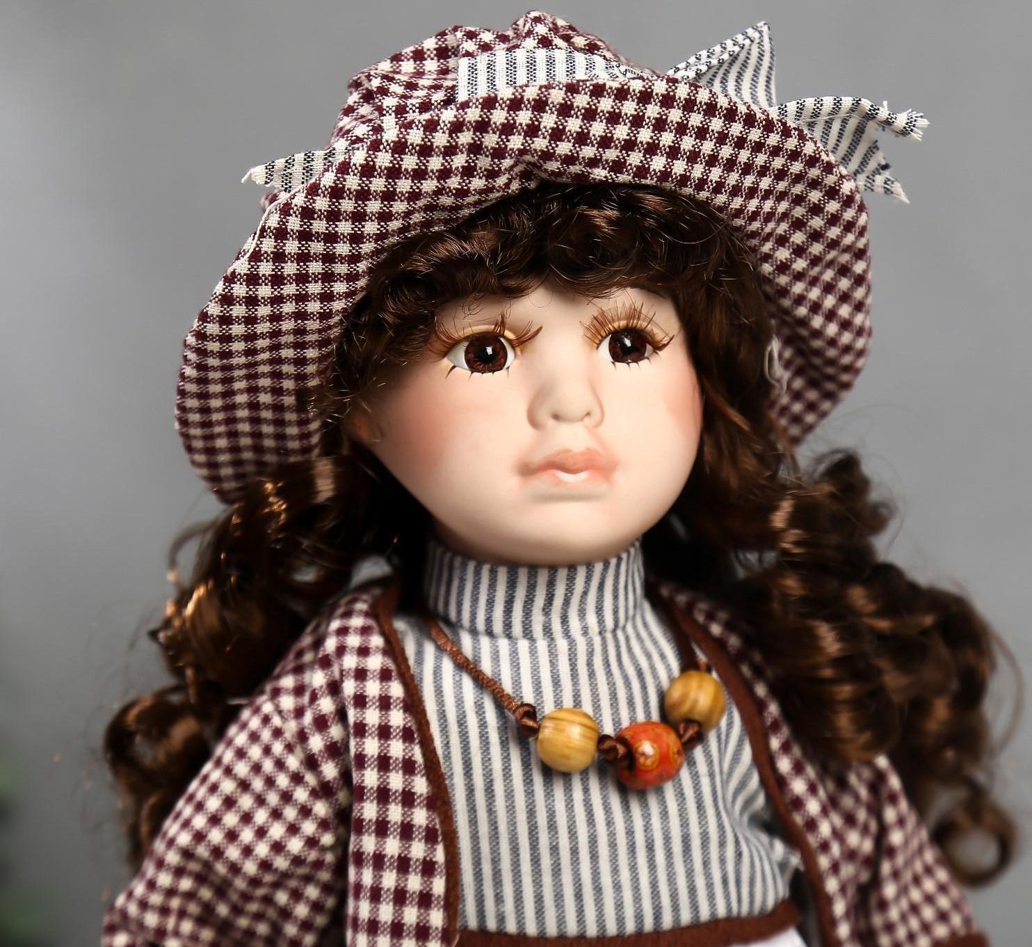 Кукла коллекционная керамика 
