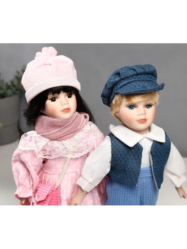 Кукла коллекционная парочка набор 2 шт 