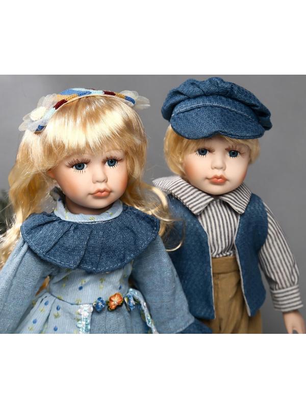 Кукла коллекционная парочка набор 2 шт 