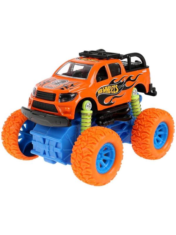 Машина металлическая «Hot Wheels внедорожник» 12 см, инерция, подвеска, световые и звуковые эффекты