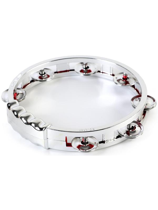 Музыкальная игрушка бубен «Звонкий блеск», с металлическими бубенцами, цвета МИКС