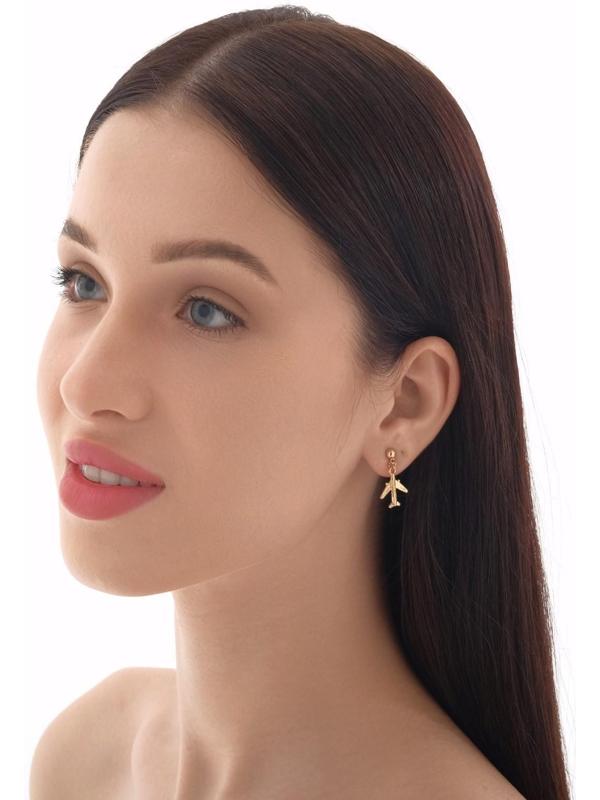 Серьги эмаль 