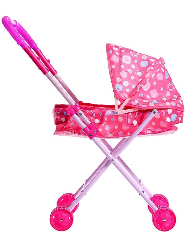 Коляска универсальная для кукол, со светом, металлический каркас