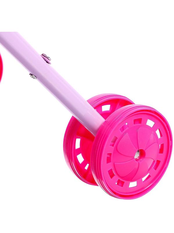 Коляска универсальная для кукол, со светом, металлический каркас