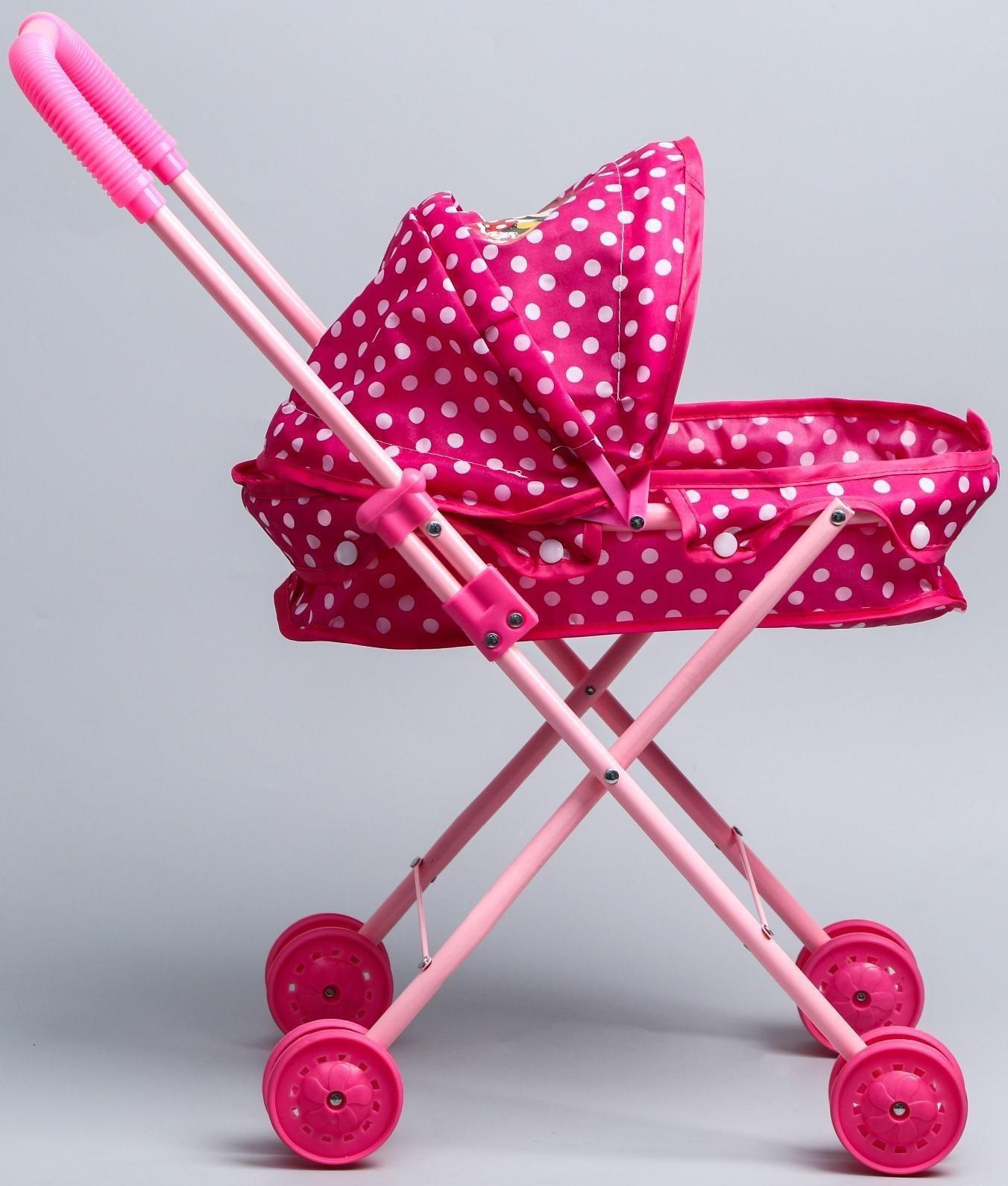 Коляска универсальная для кукол Minnie, Минни Маус