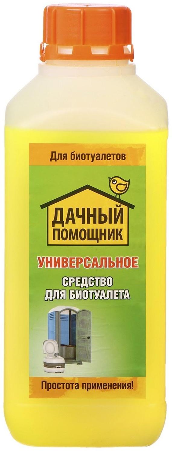 Жидкость для биотуалета универсальная, 1 л, «Дачный помощник»