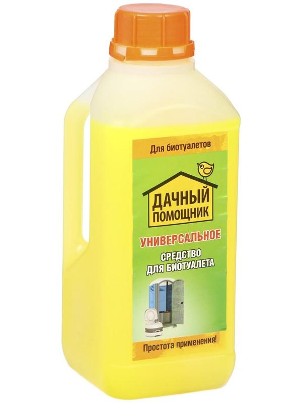 Жидкость для биотуалета универсальная, 1 л, «Дачный помощник»