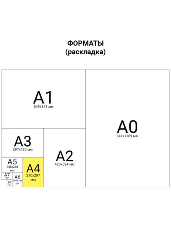 Бумага А4 500 л, DOUBLE A, 80 г/м2, белизна 163% CIE, класс А+