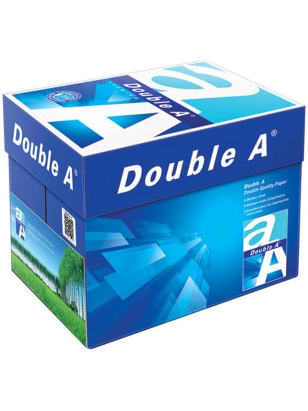 Бумага А4 500 л, DOUBLE A, 80 г/м2, белизна 163% CIE, класс А+