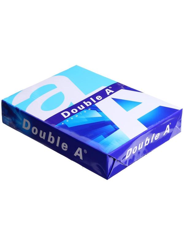 Бумага А4 500 л, DOUBLE A, 80 г/м2, белизна 163% CIE, класс А+