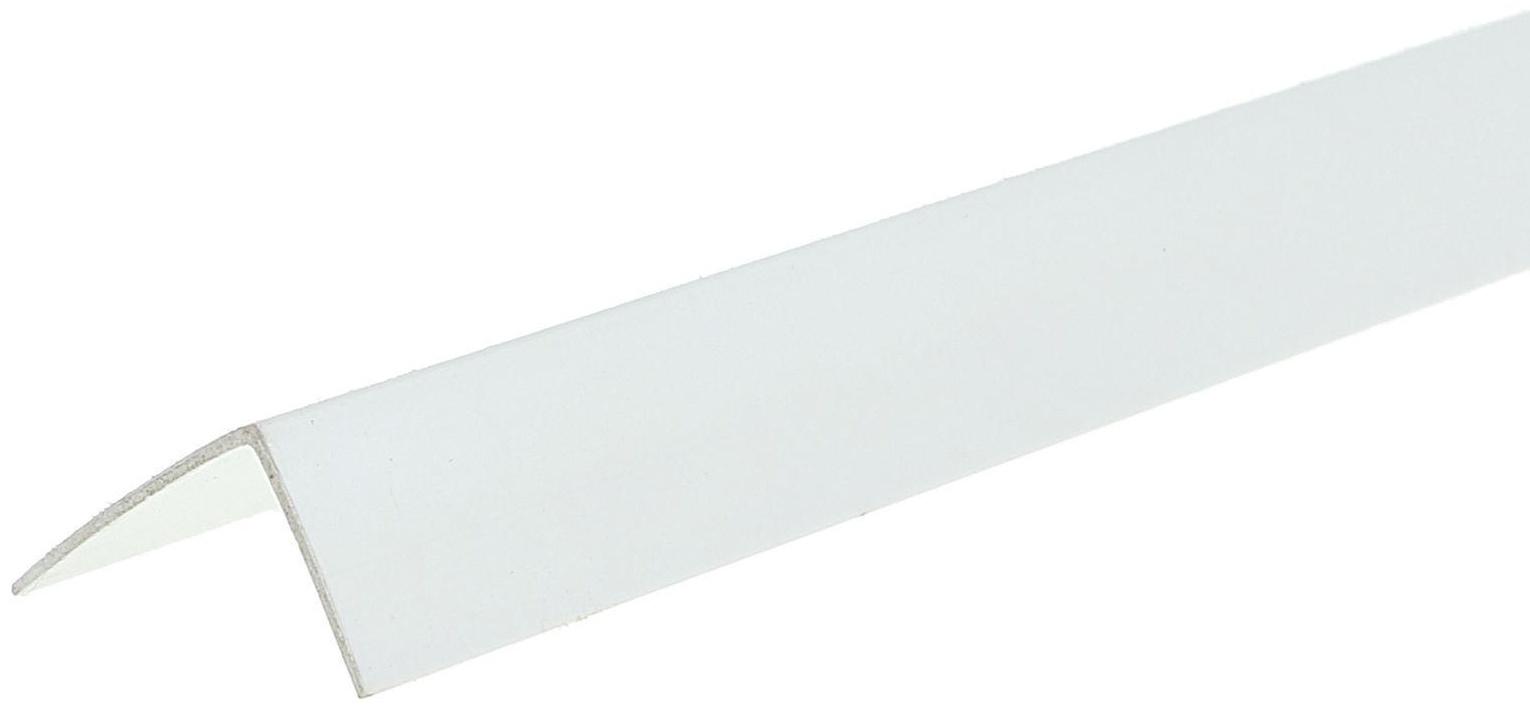 Уголок арочный 20*12 мм, 2,7м белый