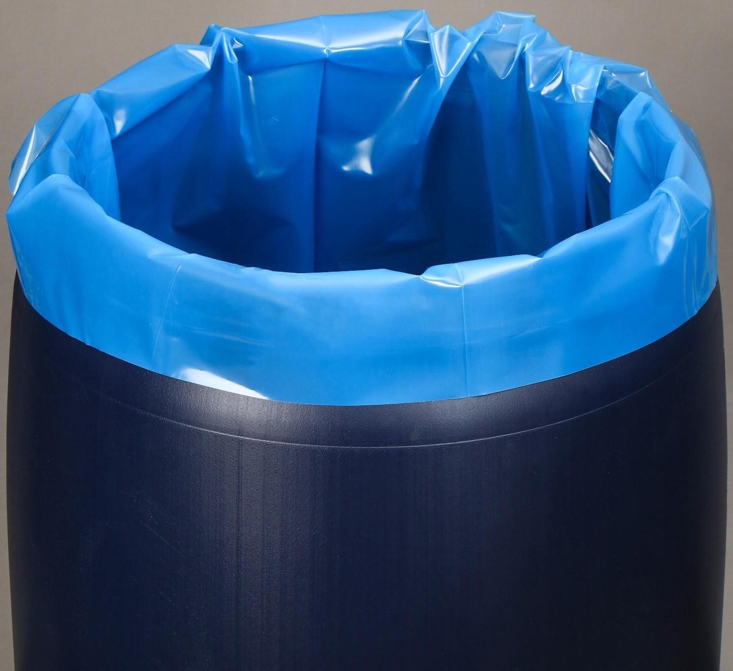 Мешок, вкладыш в бочку, 250 литров, 118 × 165 см, 100 мкм, обработка от цветения воды