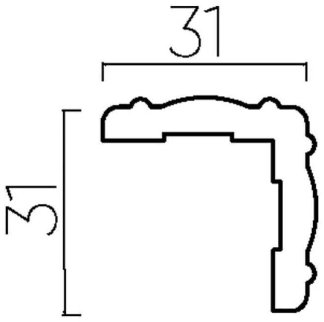 Угол 31х31х2000мм