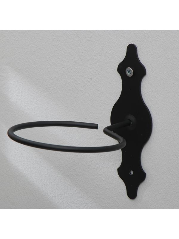 Поддержка для кашпо, d = 13 см, чёрная