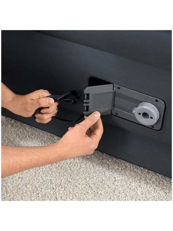 Кровать надувная Fortech, 203 x 152 x 46 см, со встроенным электронасосом, 69075 Bestway