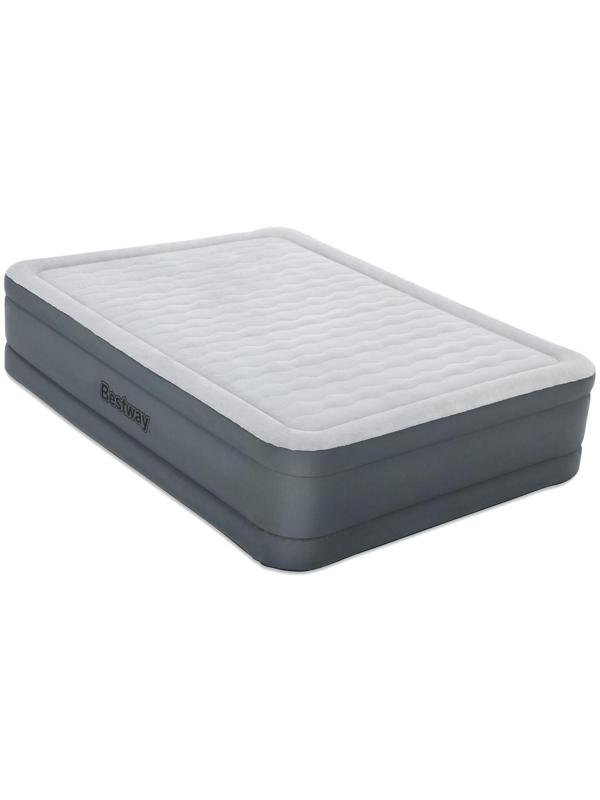 Кровать надувная Fortech, 203 x 152 x 46 см, со встроенным электронасосом, 69075 Bestway