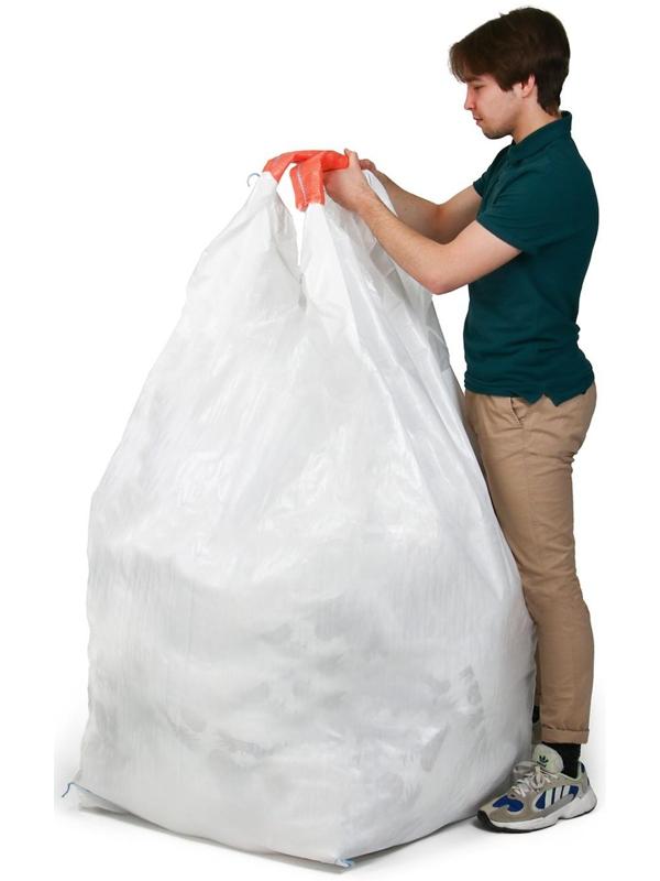 Контейнер МКР, 800 кг, 75 × 75 × 100 см, сплошное дно, 2 стропы, «Майка»