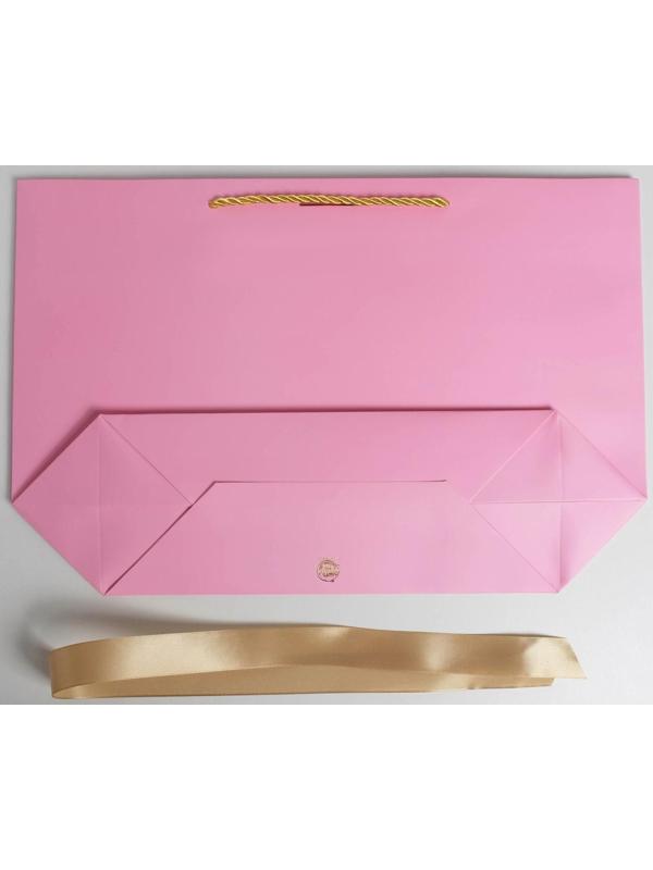 Пакет подарочный «Present for you», 30 х 27.5 х 12 см