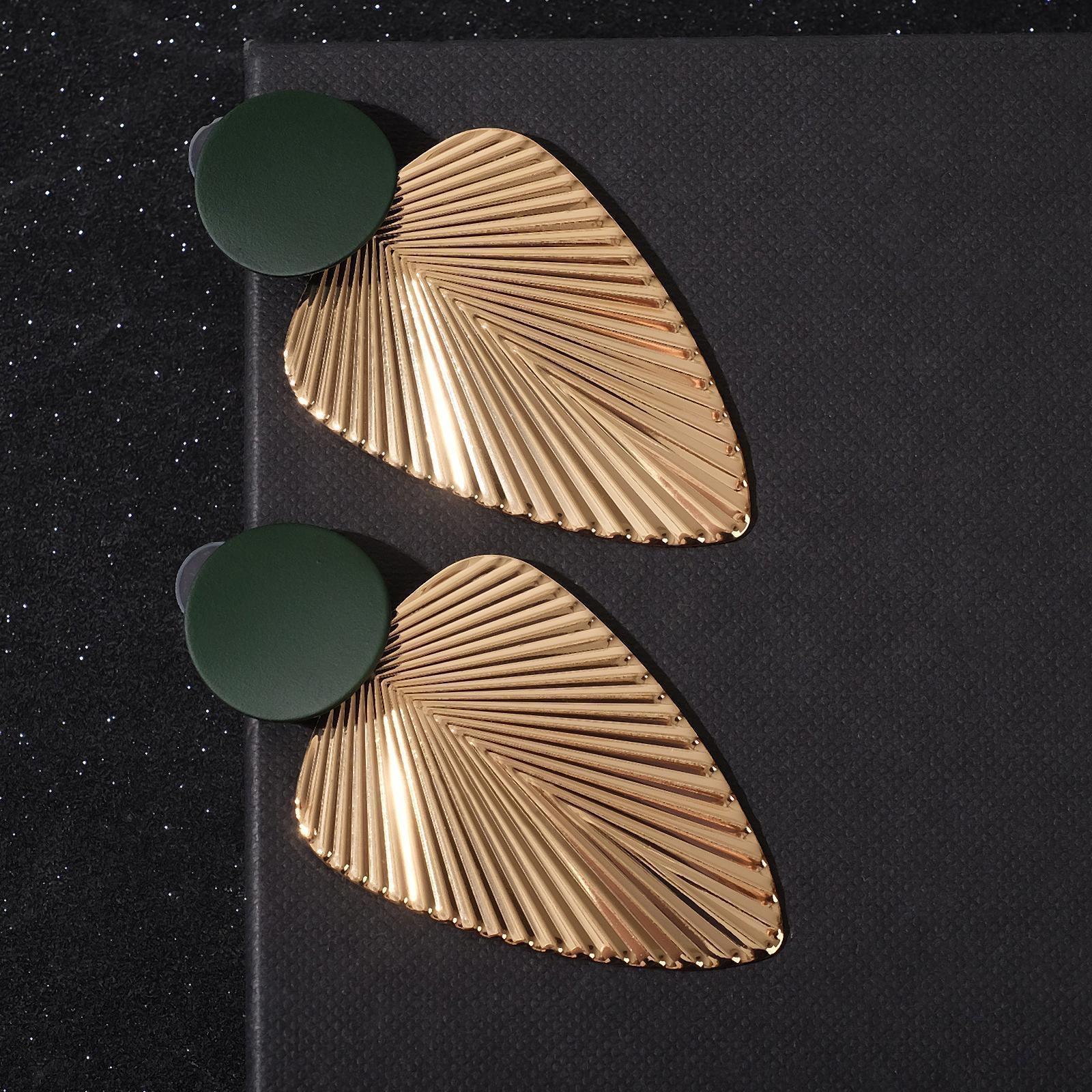 Серьги металл 