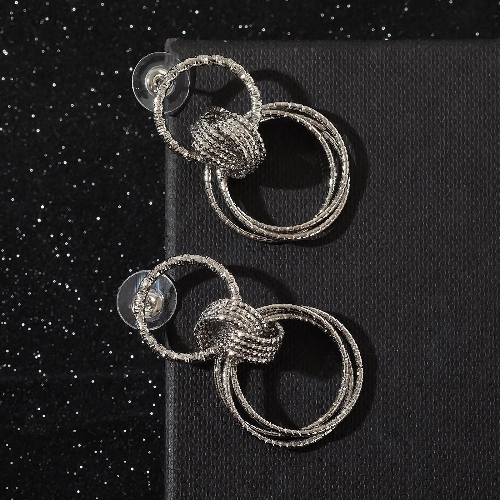 Серьги металл 