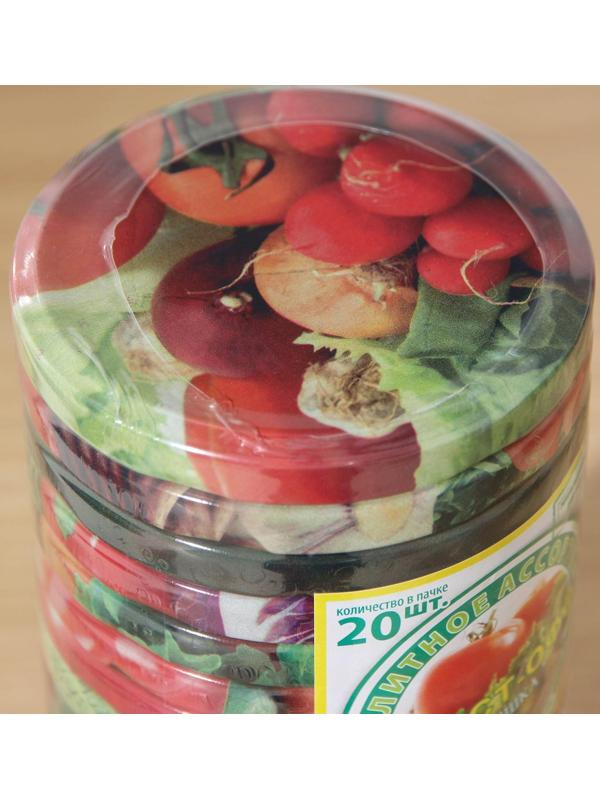 Крышка для консервирования «Элитная», ТО-89 мм, винтовая, лакированная / 20 шт.