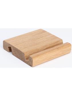 Подставка под телефон, планшет 8*8*1,6 см, бук