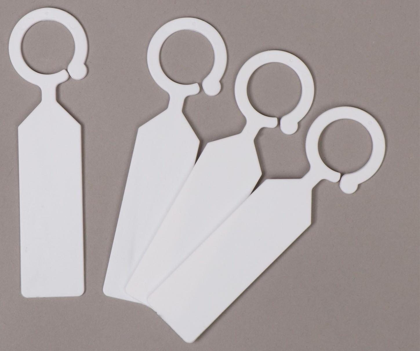 Бирки садовые для маркировки, 10 см, набор 20 шт., пластик, цвет МИКС, Greengo