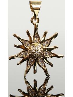 Подвеска родированная 