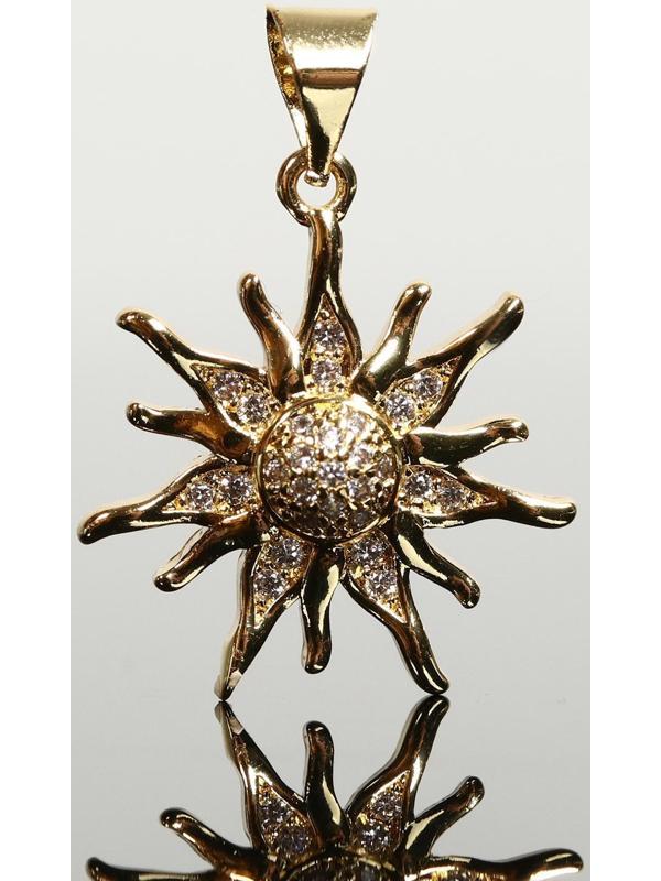 Подвеска родированная 