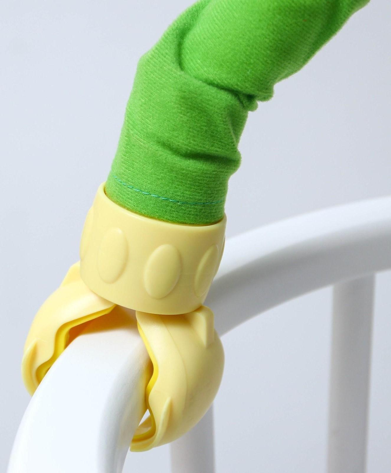 Дуга игровая мягкая на коляску/кроватку «Гусенички», 3 игрушки, МИКС, р-р 24-84