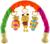 Дуга игровая мягкая на коляску/кроватку «Гусенички», 3 игрушки, МИКС, р-р 24-84